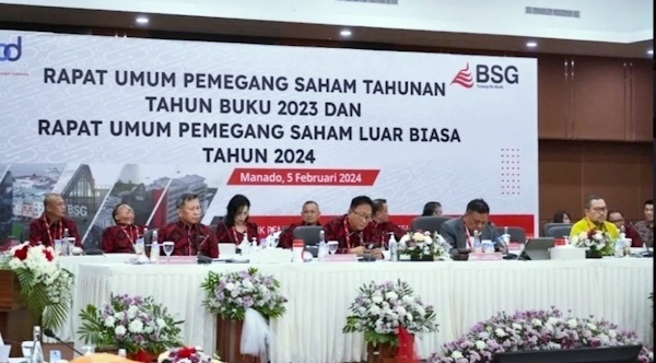 RUPS BSG Tahun 2024, Laba Tembus Rp250 M,Gubernur OD: Kinerja Keseluruhan Sehat