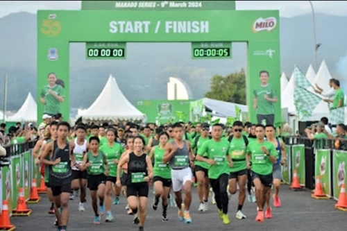 50 Tahun Hadir di Indonesia, Nestlé MILO Sukses Gelar Road to MILO ACTIV Indonesia Race 2024 Manado Series