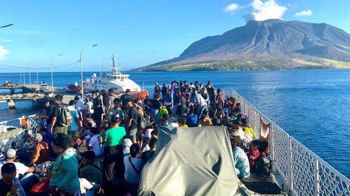 Pemprov Siapkan Tempat Relokasi Warga Korban Bencana Erupsi Tagulandang, Pulau Ruang Jadi Kawasan Koservasi