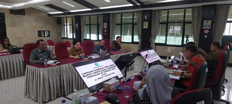 Tamuntuan dinilai Evaluator Inspektorat Kemendagri Mampu Bawa Perubahan di Sangihe