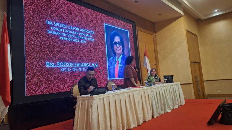 Timsel Gelar Sosialisasi Seleksi Calon KPID Sulut 2024-2027 di Hotel