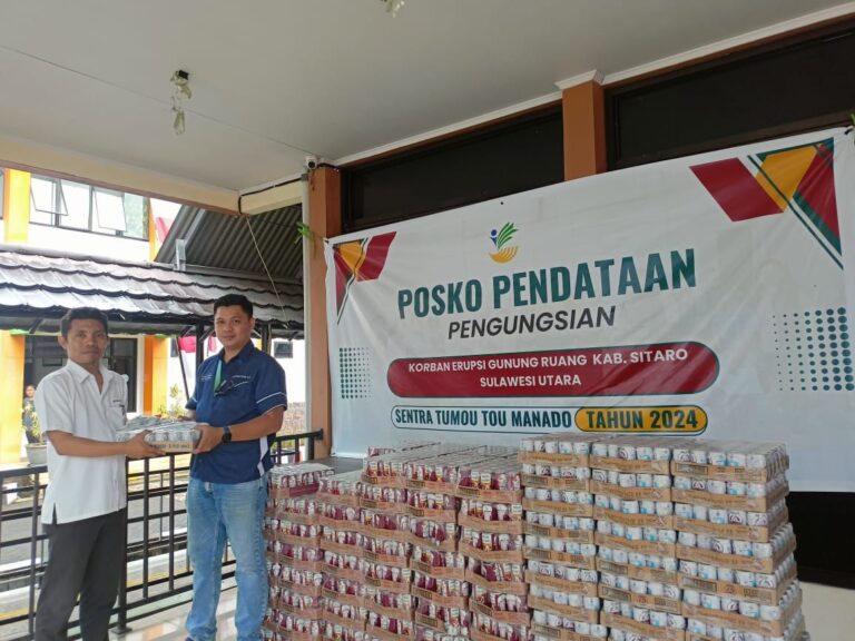 Bear Brand Salurkan Bantuan 12 Ribu Produk untuk Korban Erupsi Gunung Ruang Tagulandang