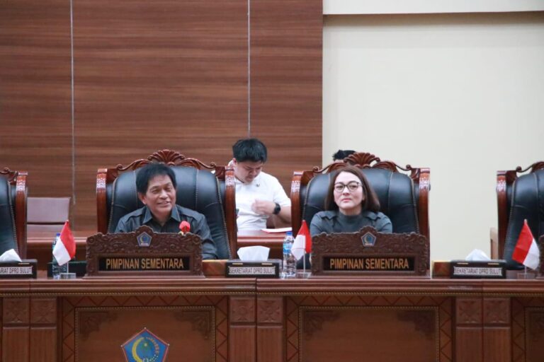 DPRD Sulut Gelar Rapat Paripurna Pengumuman dan Penetapan Pimpinan Dewan dan Keanggotan Fraksi