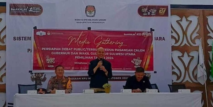 KPU Sulut Gelar Media Gathering Depat Publik Kedua, Ini Penjelasan Meidy Tinangon