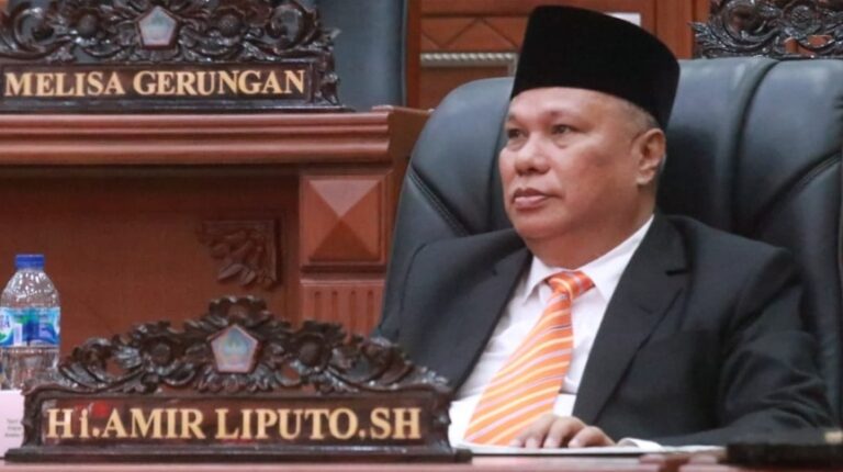 Bergabung ke Fraksi PDIP, Amir Liputo Menghadap Rocky Wowor