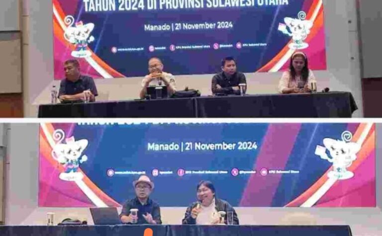 KPU Sulut Bersama FORWARD Sosialisasi Pendistribusian Logistik Pilkada Tahun 2024