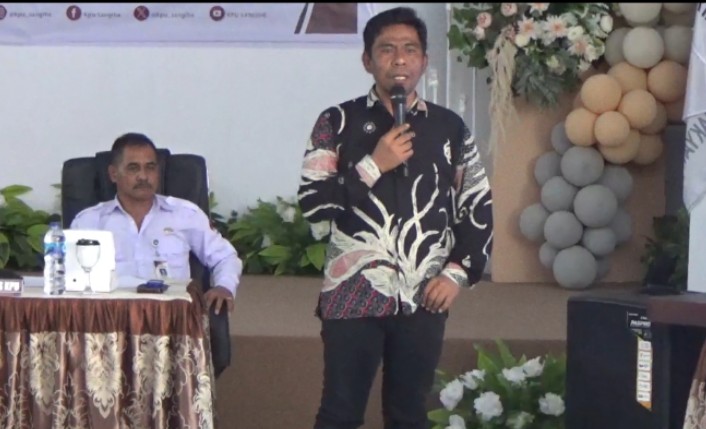 KPU Sangihe Hadiri Deklarasi Damai Tingkat Provinsi Sulawesi Utara