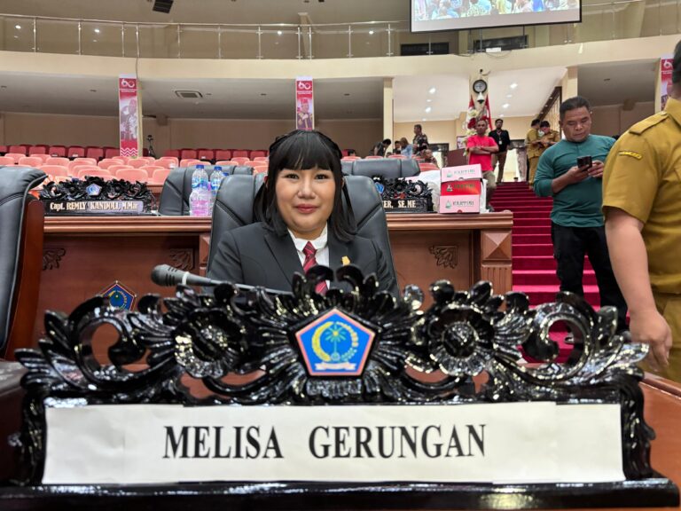 Gantikan Robby Dondokambey, Melisa Gerungan Resmi Dilantik Anggota DPRD Sulut