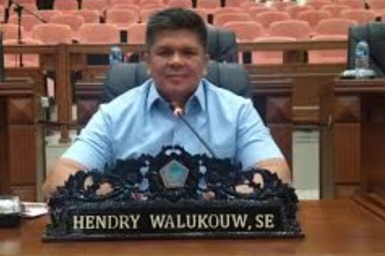 Henry Walukow Desak Depdagri Evaluasi Berapa  Pokir DPRD Sulut Terakomodir Dalam 5 Tahun Terakhir